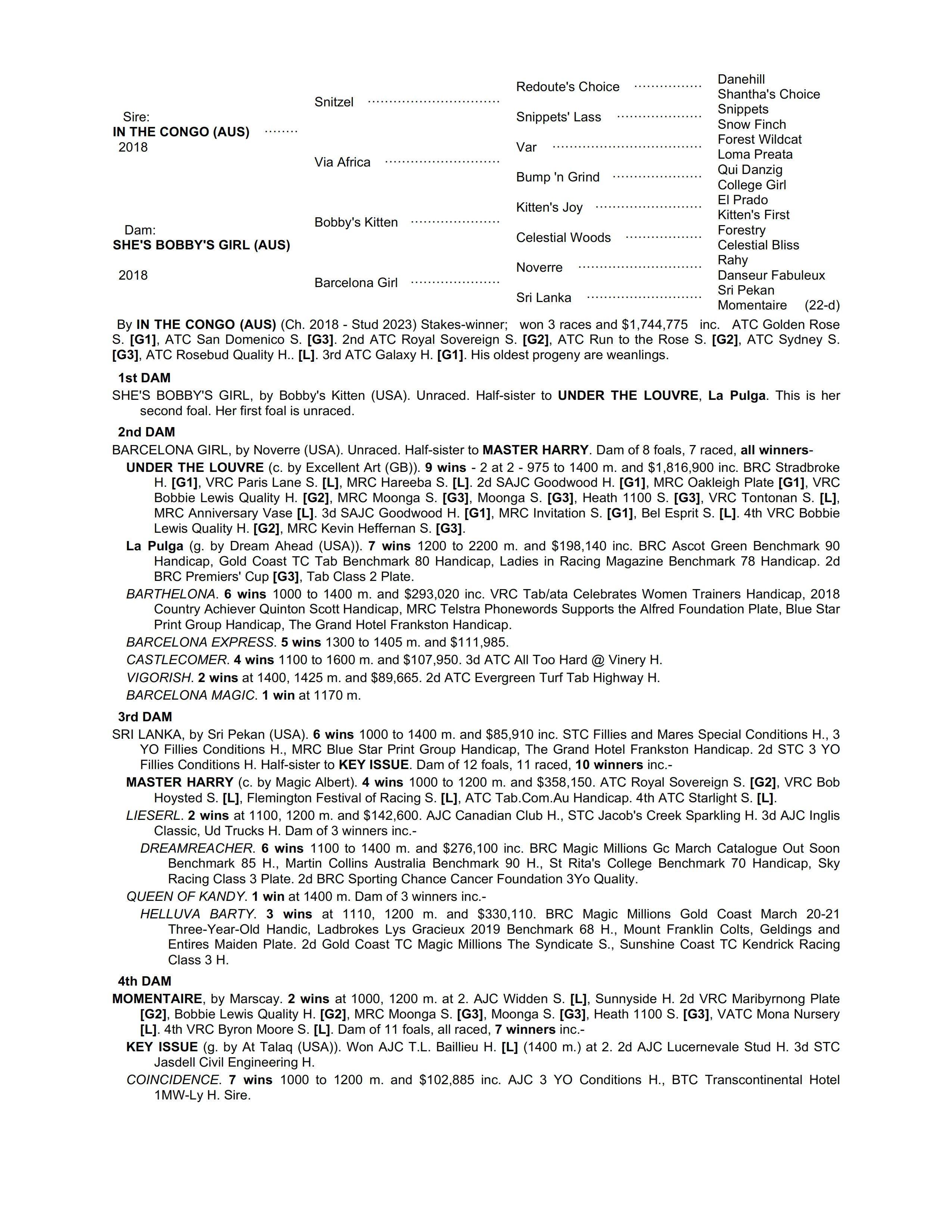 In The Congo X She's Bobby's Girl